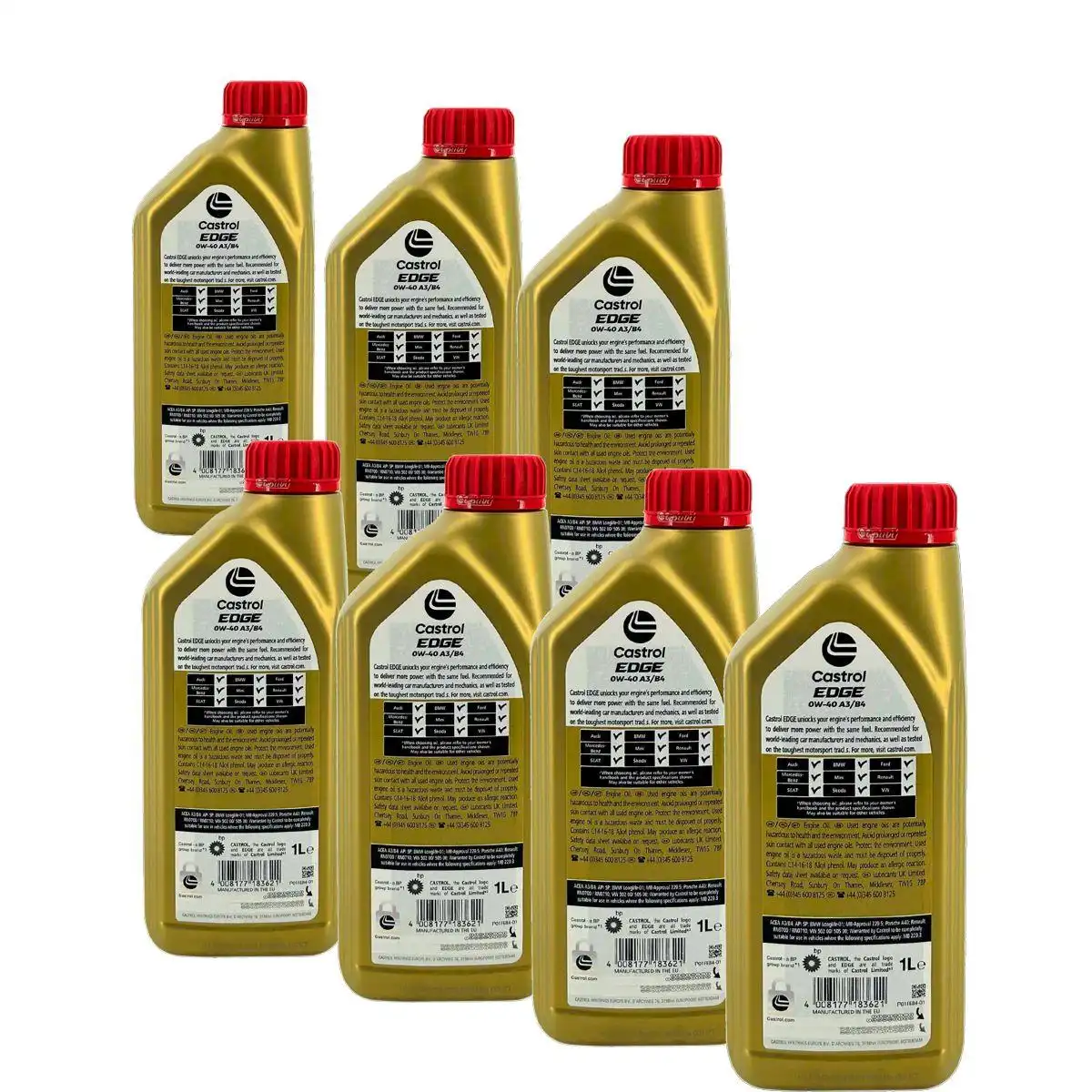 Castrol Edge 0W-40 A3/B4 7x1 Liter