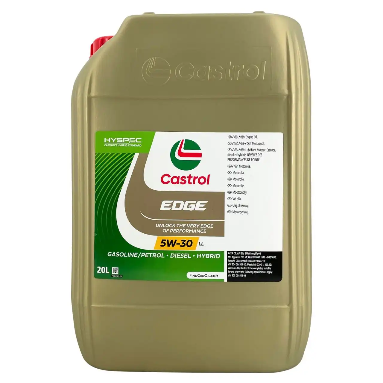 Castrol Edge 5W-30 LL 20 Liter