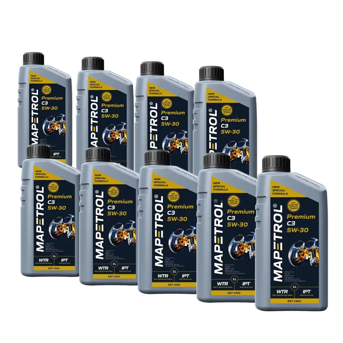 Mapetrol Premium C3 5W-30 9x1 Liter