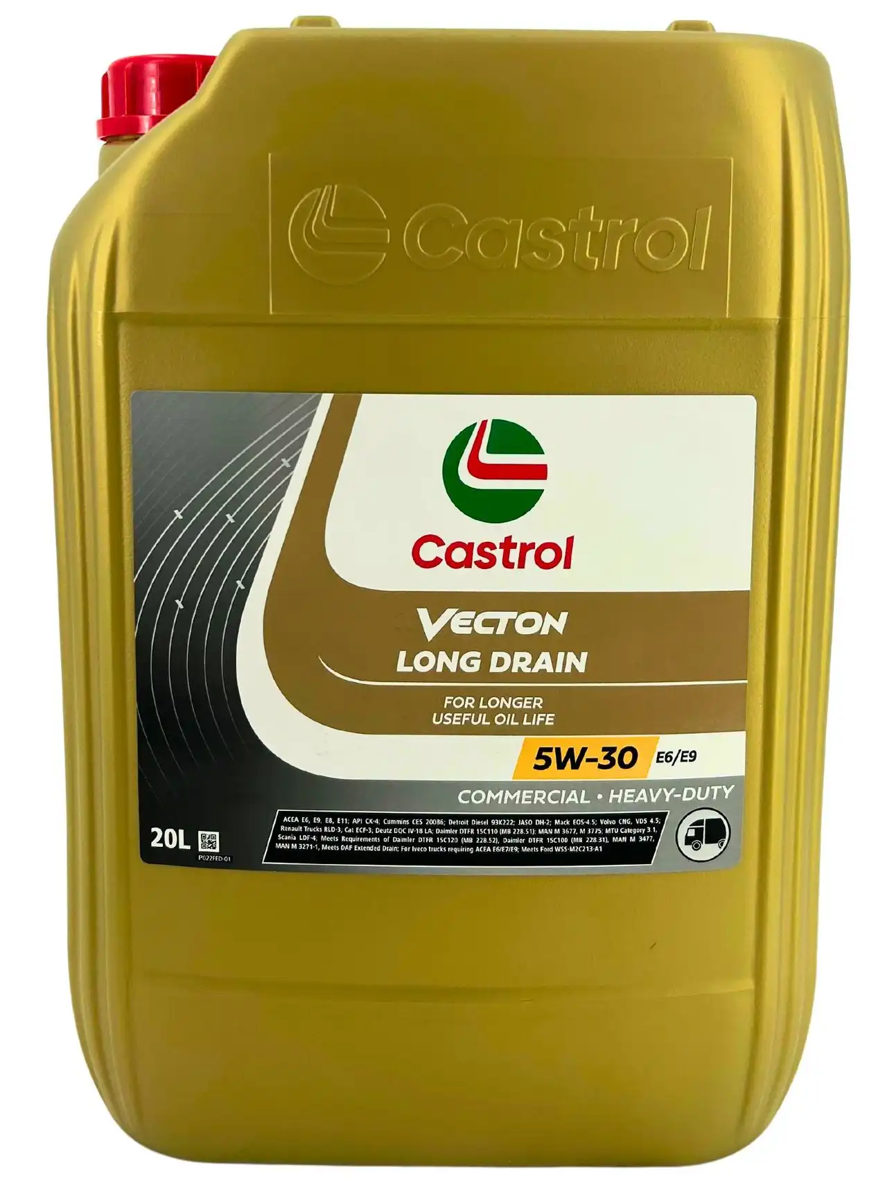 Castrol Vecton Long Drain 5W-30 E6/E9 20 Liter