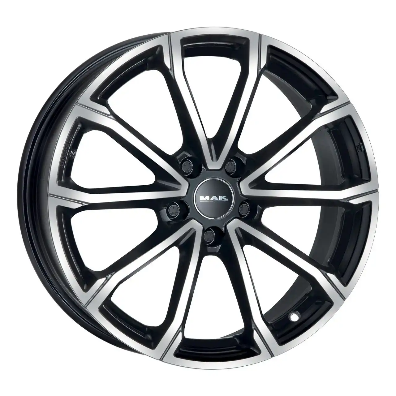 MAK DAVINCI black mirror 7.0Jx17 5x112 ET41