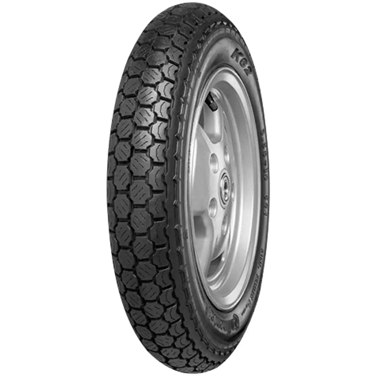 Heidenau K62 Snowtex ( 120/70-10 RF TL 54M roue arrière, Marquage M+S, Roue avant )