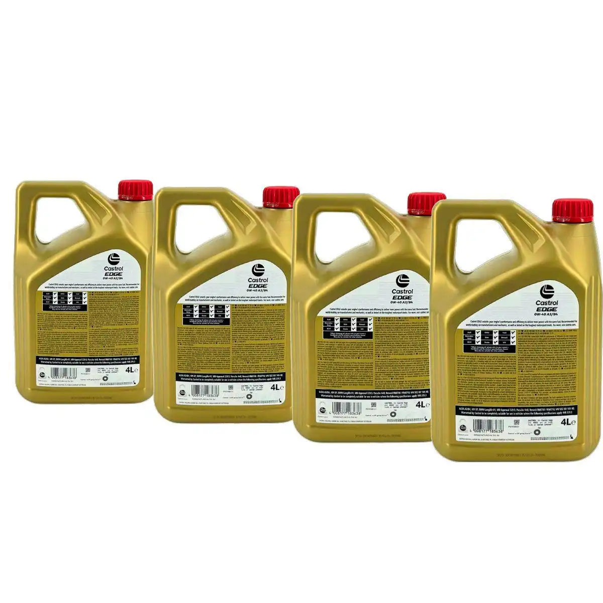 Castrol Edge 0W-40 A3/B4 4x4 Liter