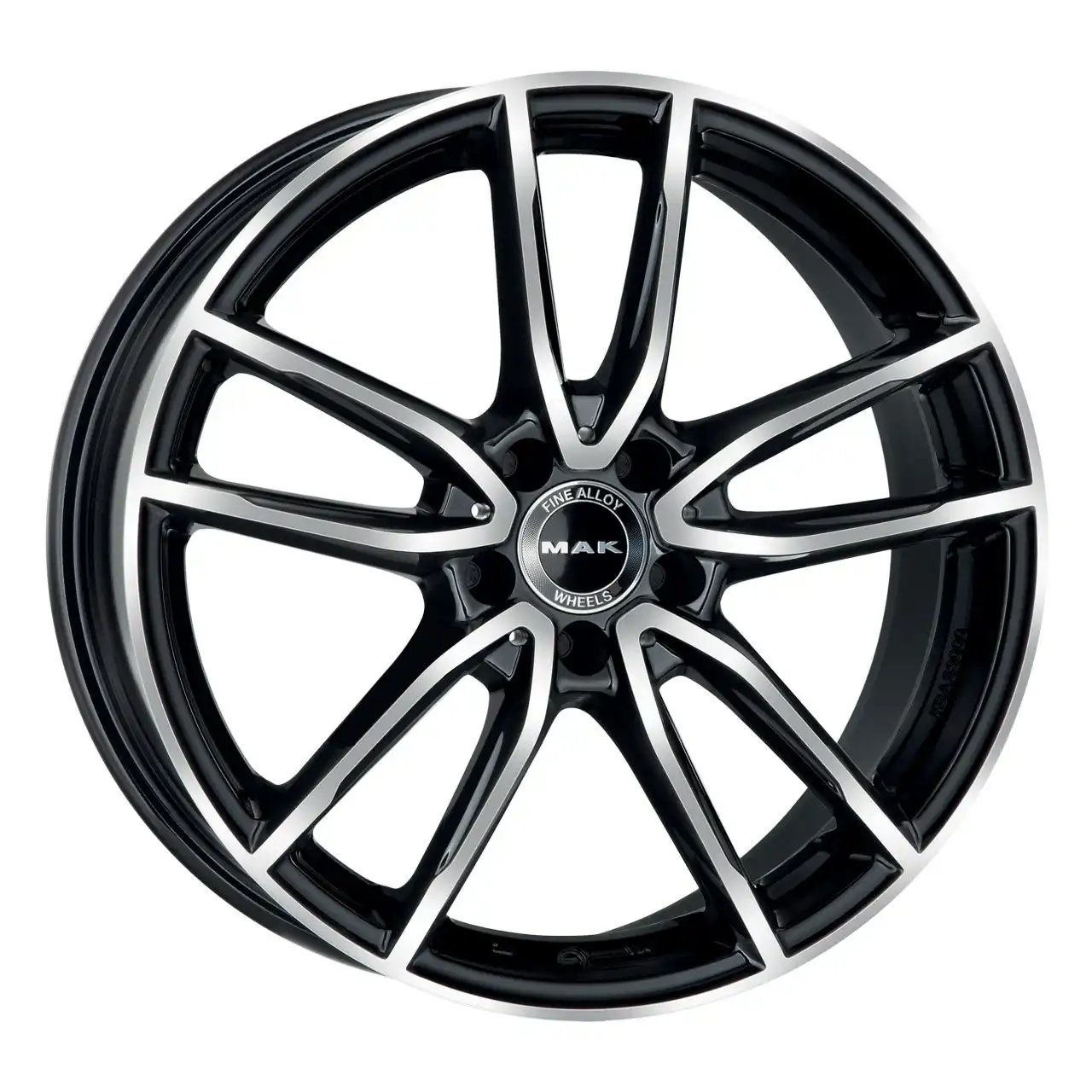 MAK EVO black mirror 8.0Jx18 5x112 ET43