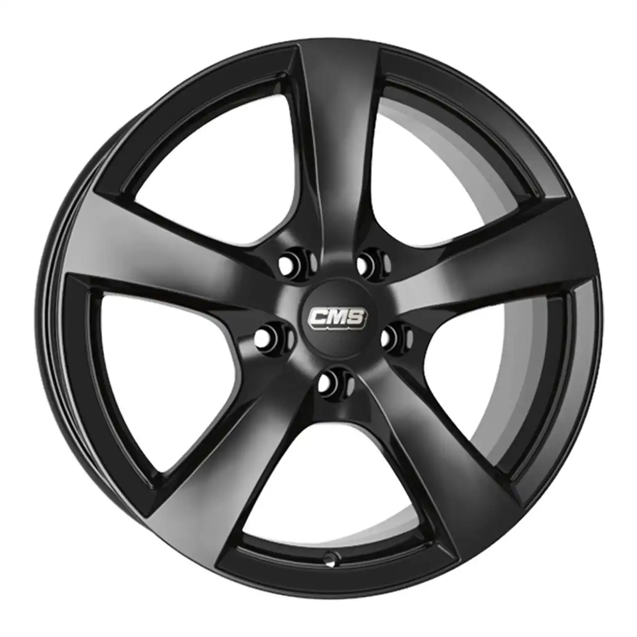 CMS V1-CBG complete black gloss 6.5Jx16 5x112 ET33