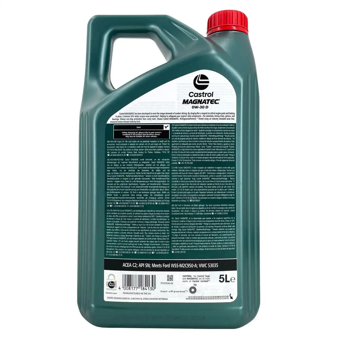 Castrol Magnatec 0W-30 D 5 Liter