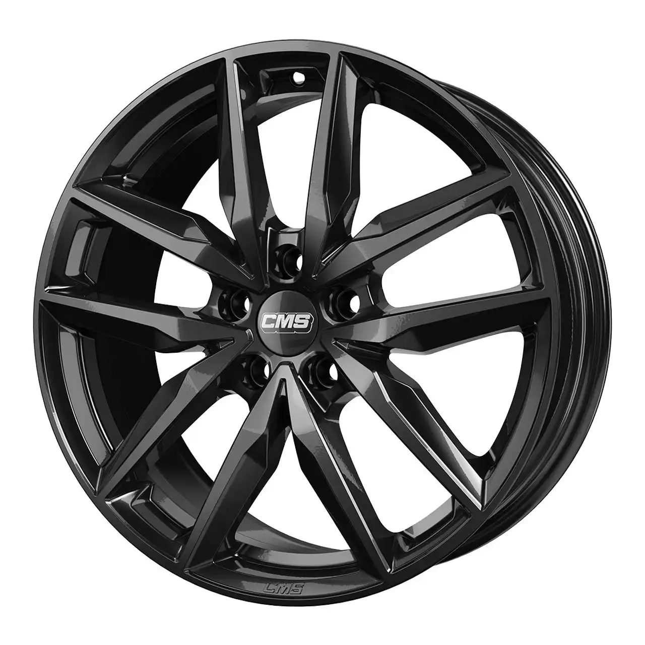 CMS C28-CBG ECE schwarz glanz 7.0Jx17 5x108 ET50