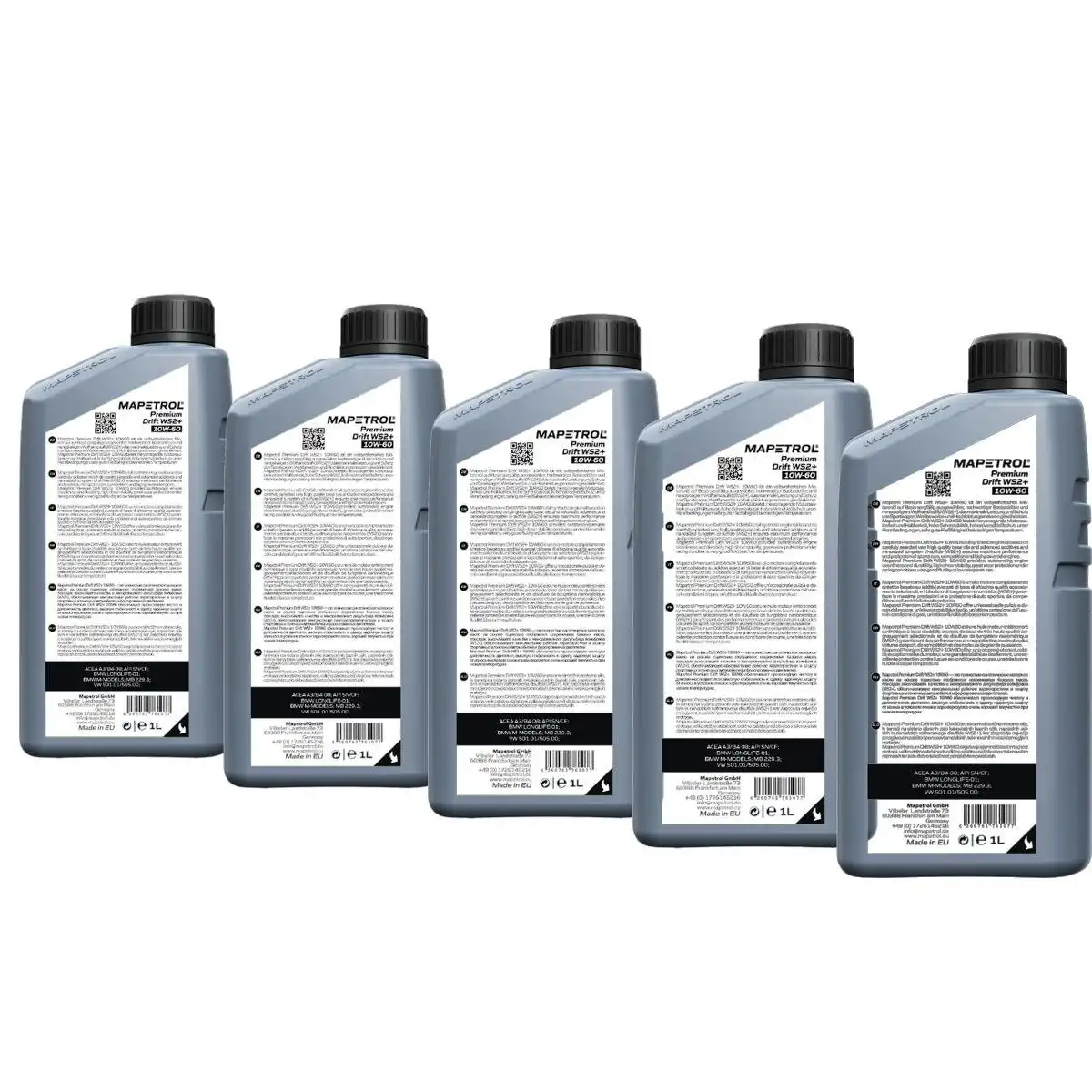 Mapetrol Premium Drift WS2+ 10W-60 5x1 Liter
