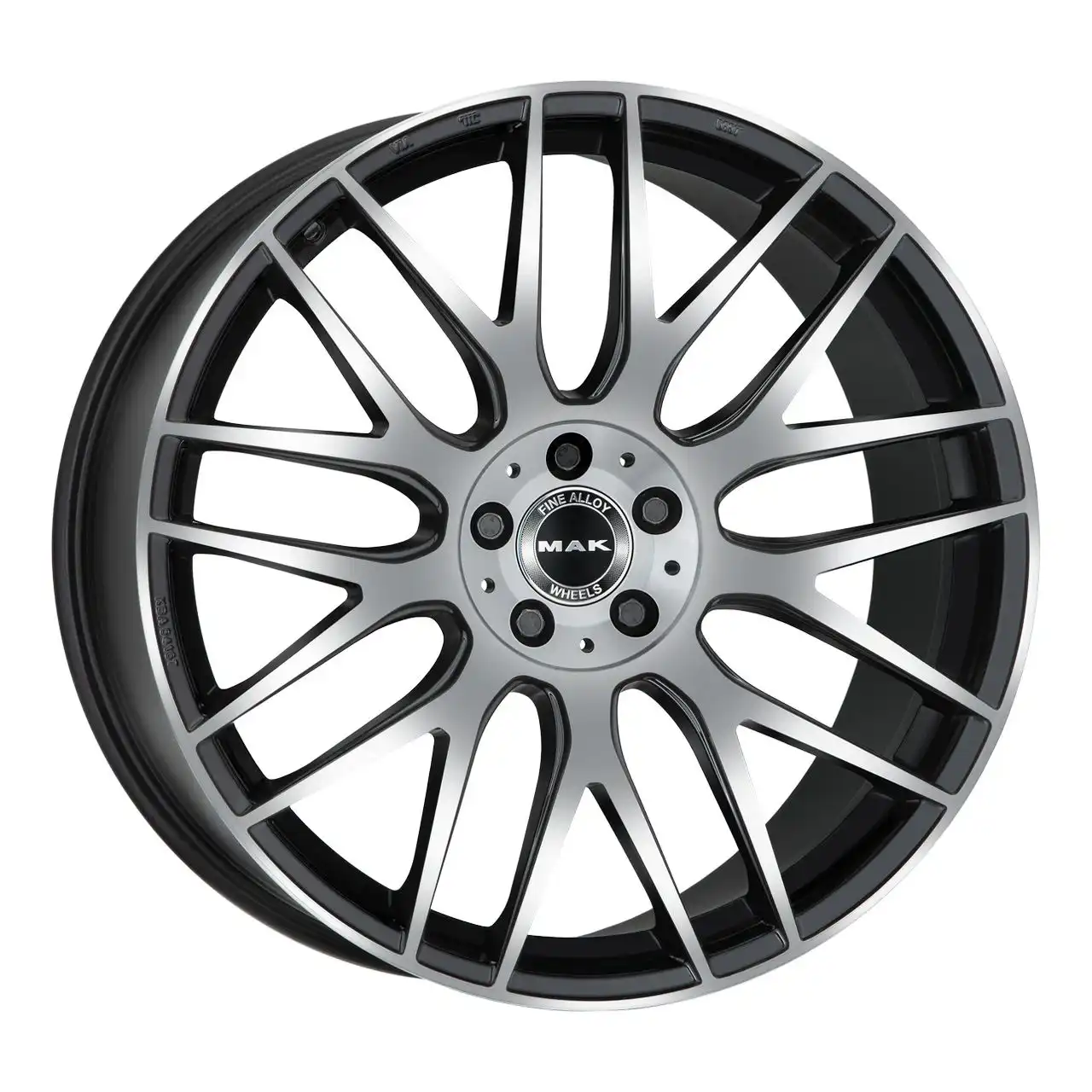 MAK ARROW-D black mirror 9.5Jx20 5x112 ET50