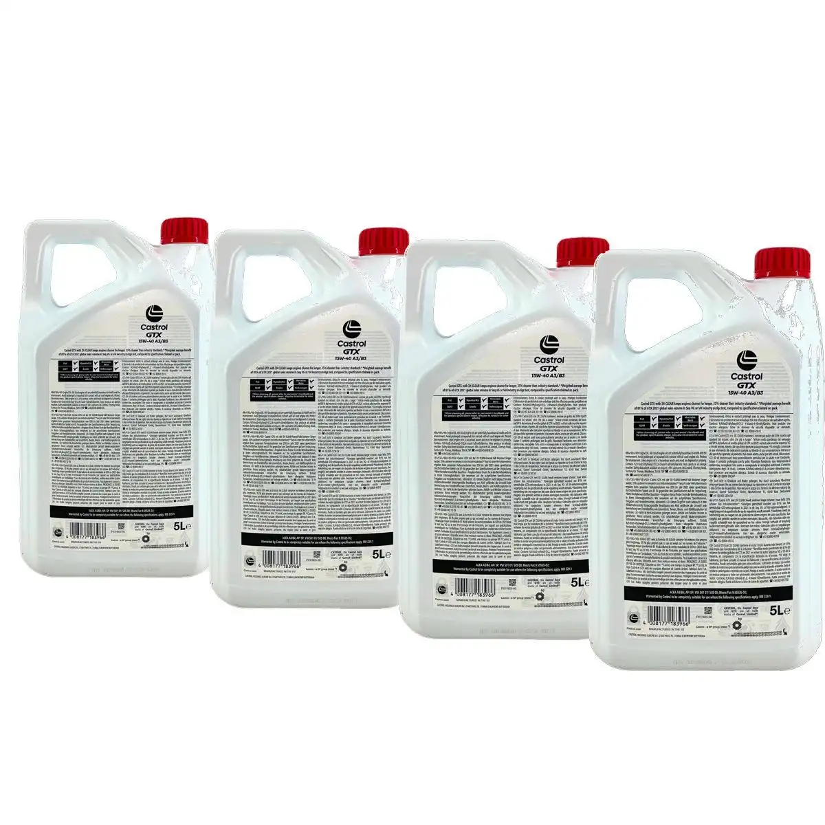 Castrol GTX 15W-40 A3/B3 4x5 Liter