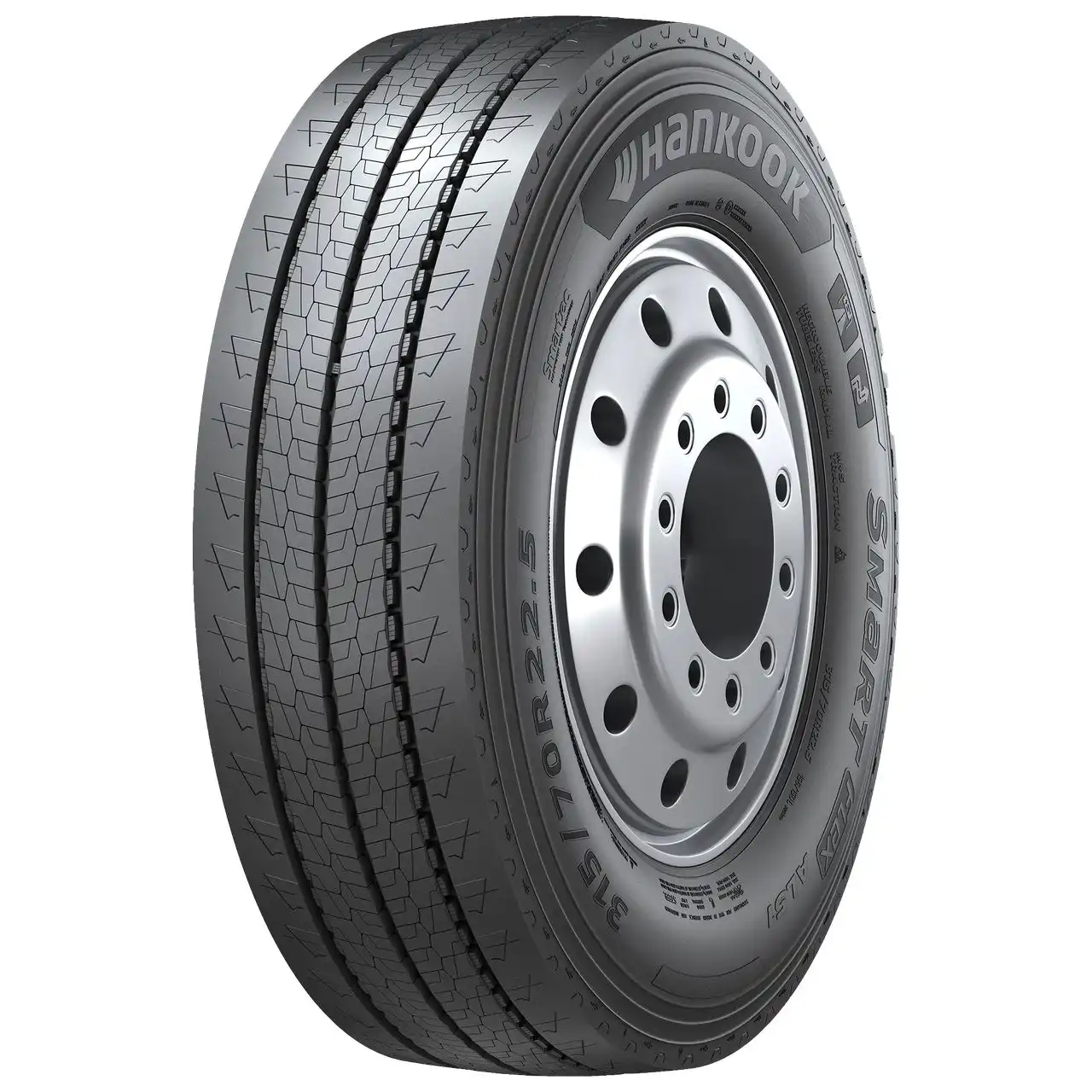 HANKOOK 385/65 R 22.5 TL 160K SMARTFLEX AL51 20PR M+S 3PMSF LRL (KOR)