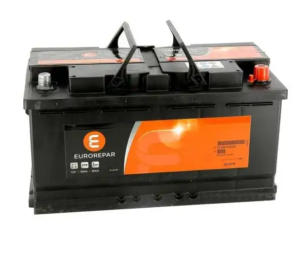 EUROREPAR STD Batterie Autobatterie Starterbatterie 12V 95Ah 800A/EN 1609232580