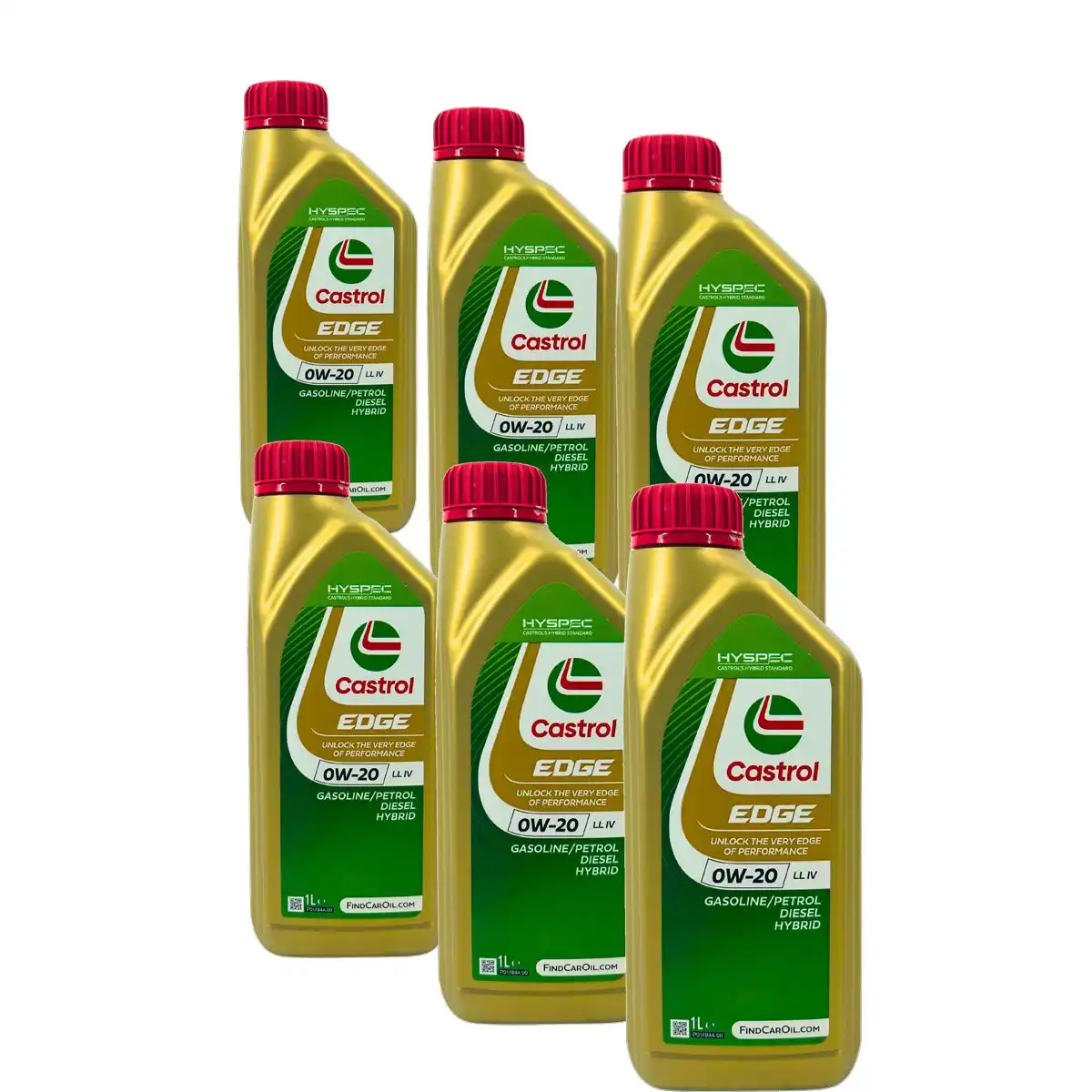 Castrol Edge 0W-20 LL IV 6x1 Liter