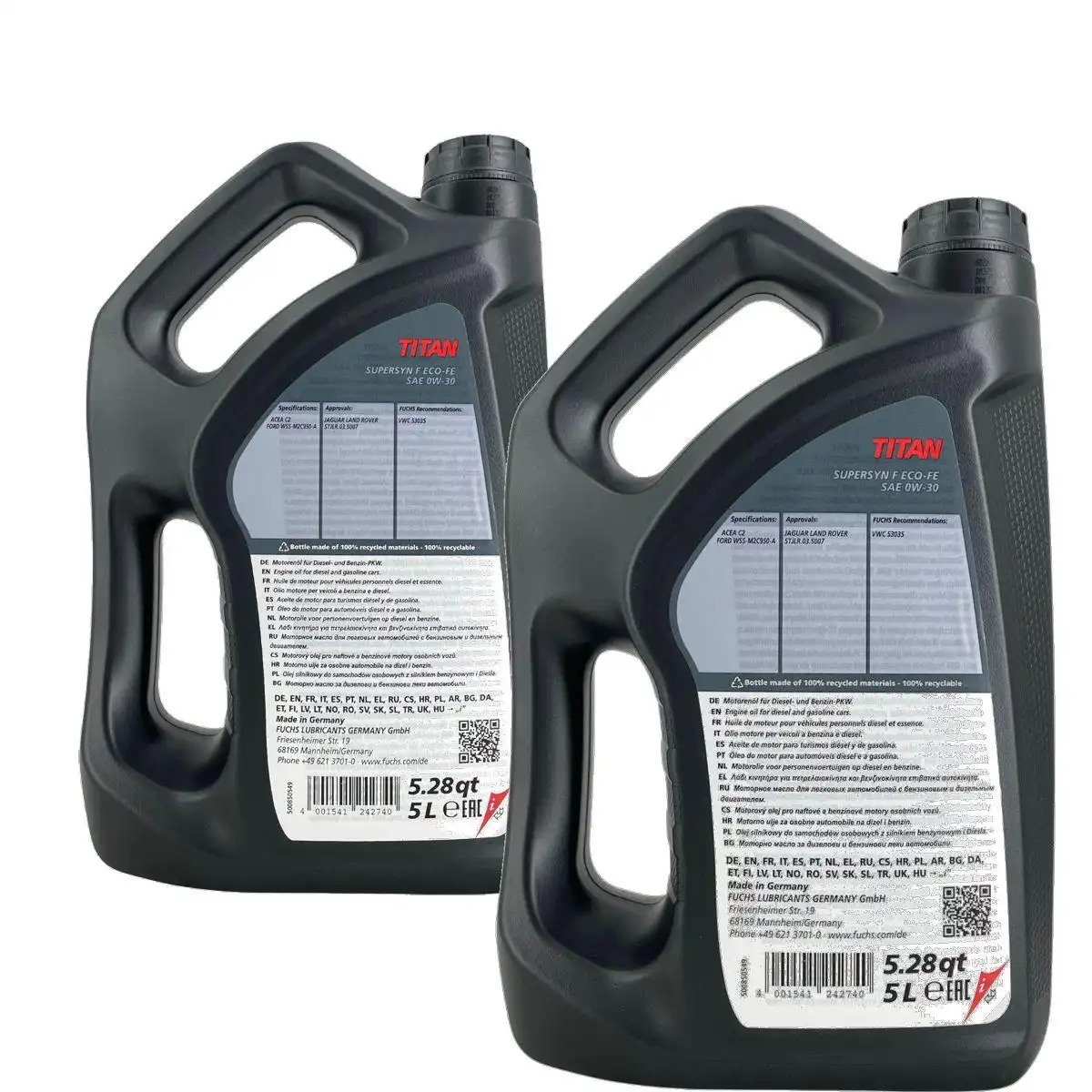 Fuchs Titan Supersyn F ECO-FE 0W-30 2x5 Liter
