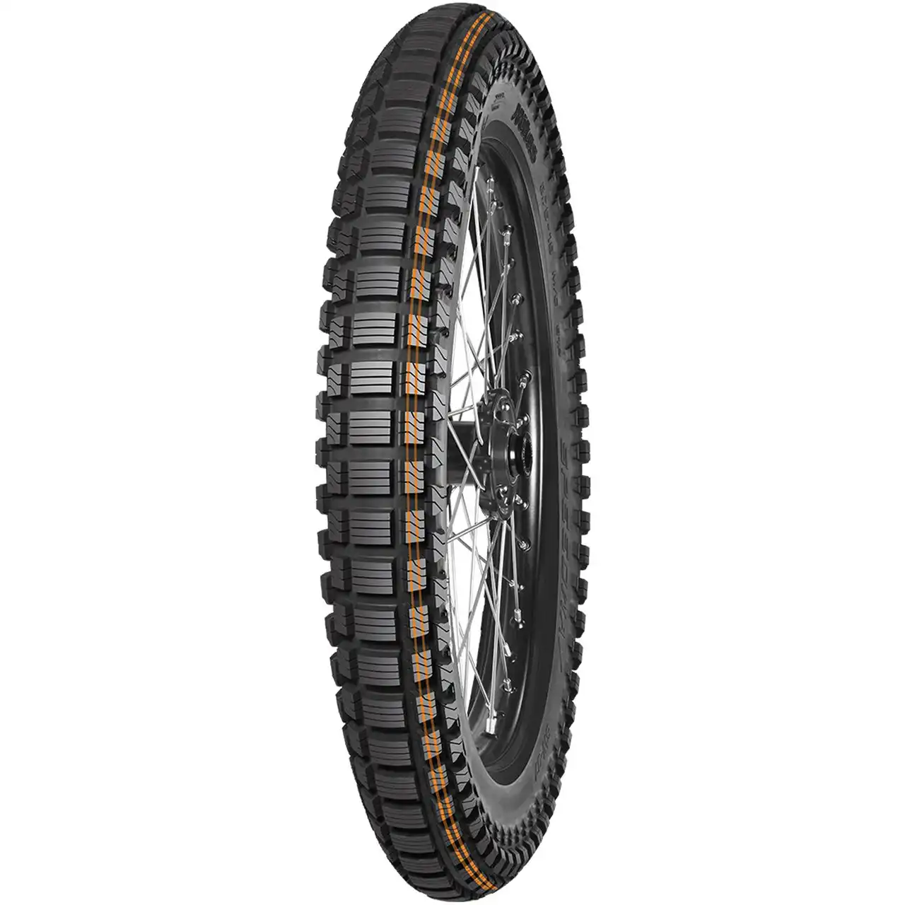 Mitas 3.75 - 19 M/C TL 61P SPEEDWAY FIM COMPLIANT 2XORANGE IND 