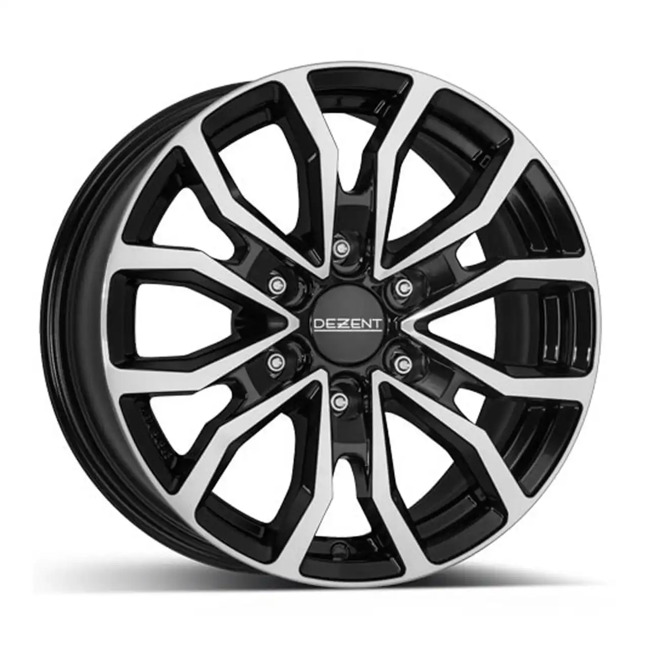 DEZENT DEZENT KC DARK black polished 8.5Jx20 6x139.7 ET20