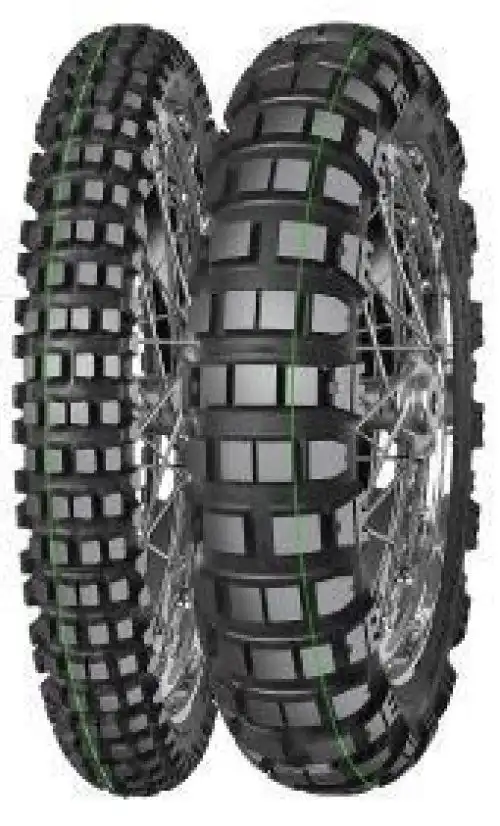 MITAS 140/80 B 18 TT 70R ENDURO TRAIL-RALLY PRO M+S SUPER LIGHT GREEN STRIPE