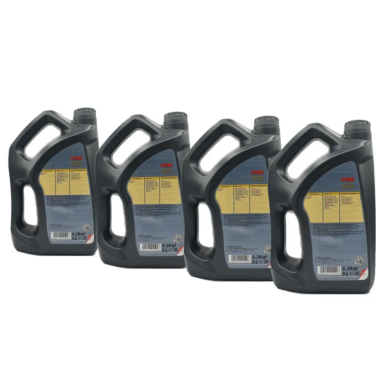 Fuchs Titan GT1 Flex 3 5W-40 4x5 Liter