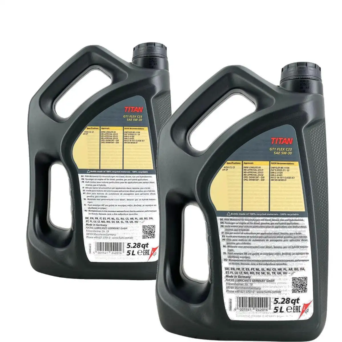 Fuchs Titan GT1 Flex C23 5W-30  2x5 Liter