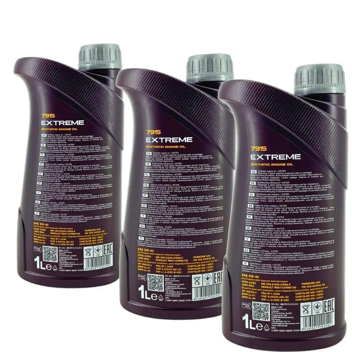 Mannol Extreme 5W-40 3x1 Liter