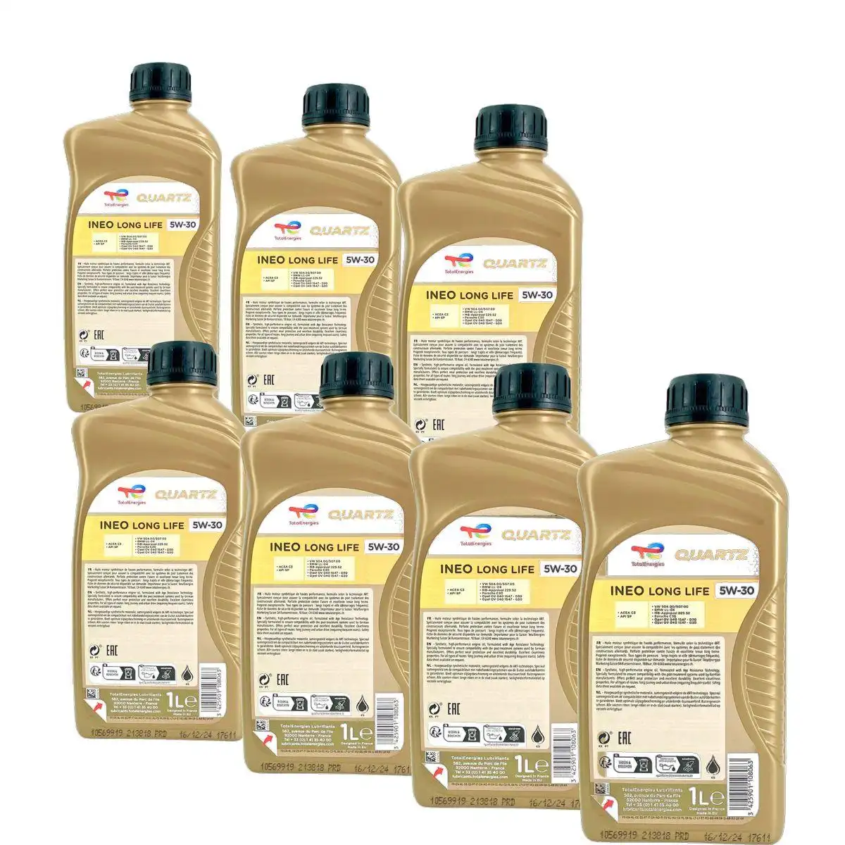 Total Quartz Ineo Longlife 5W-30 7x1 Liter