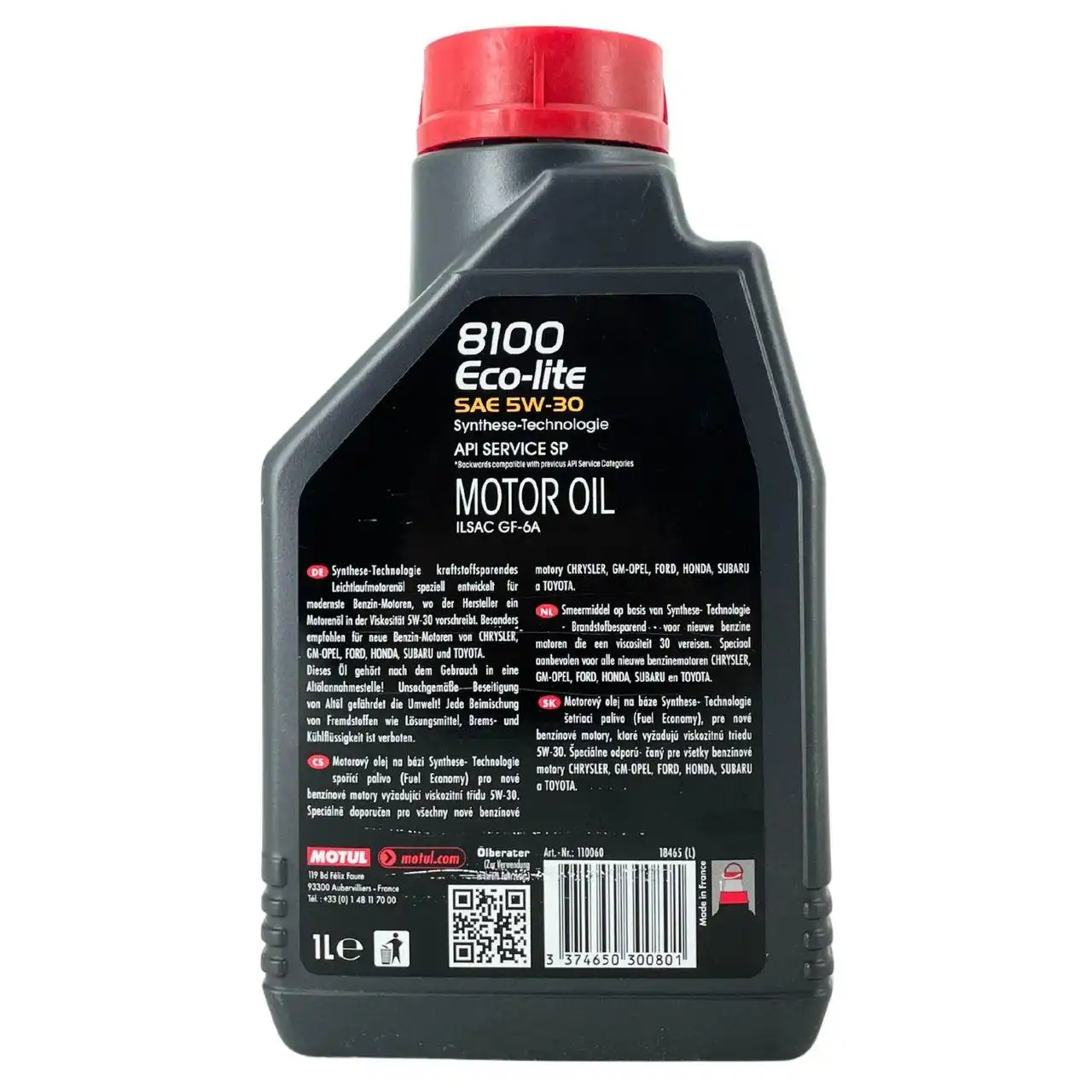 Motul 8100 Eco-lite 5W-30 1 Liter