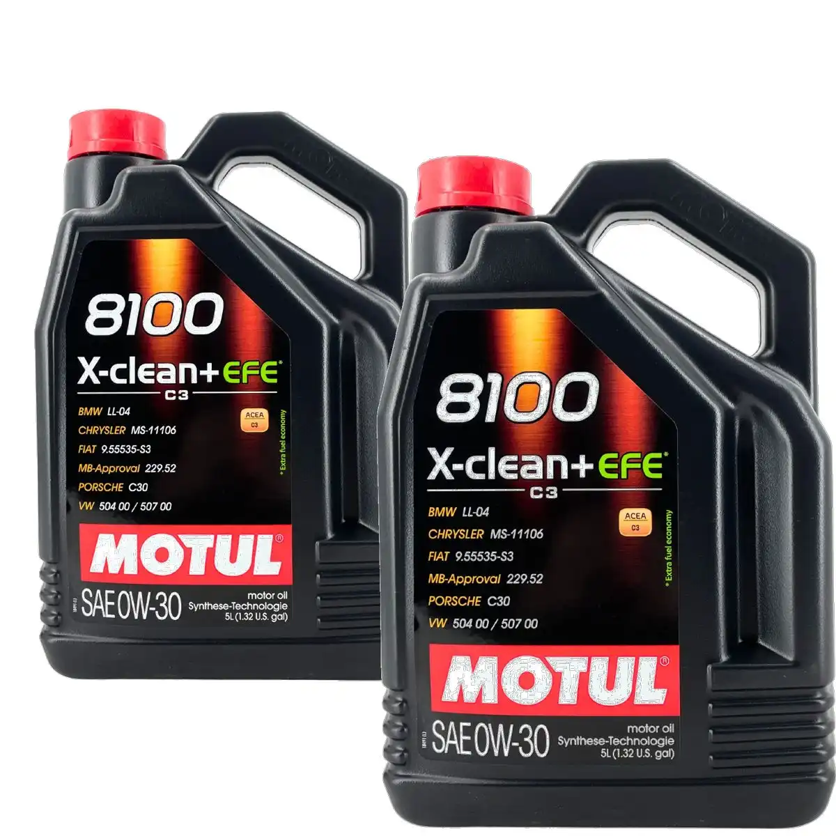Motul 8100 X-Clean + EFE 0W-30 2x5 Liter