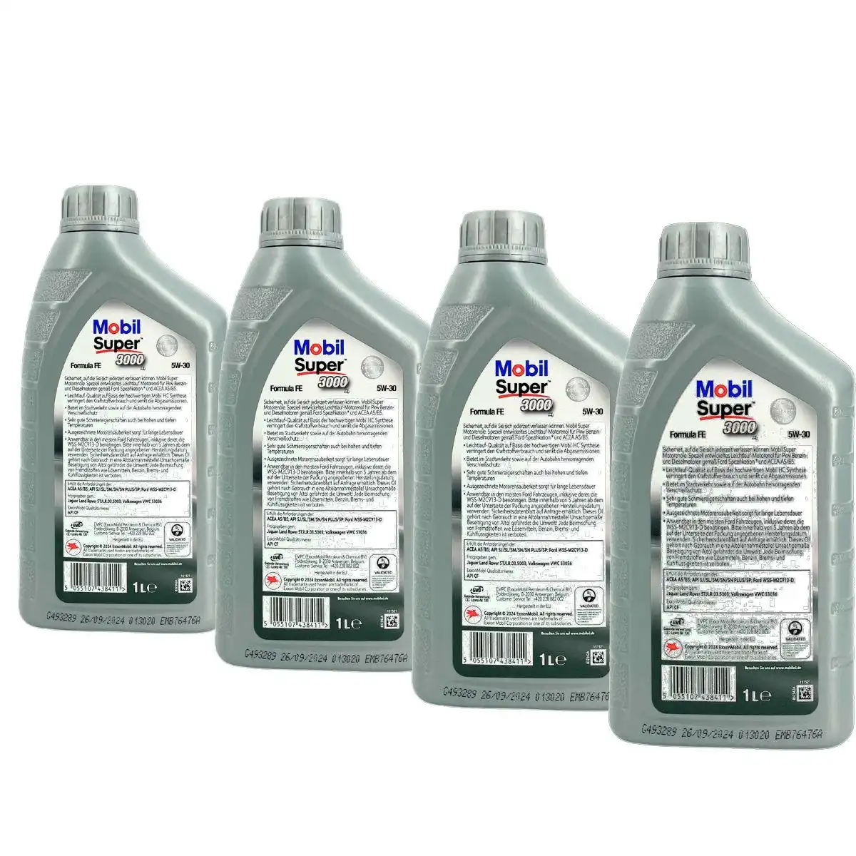 Mobil Super 3000 X1 Formula FE 5W-30 4x1 Liter