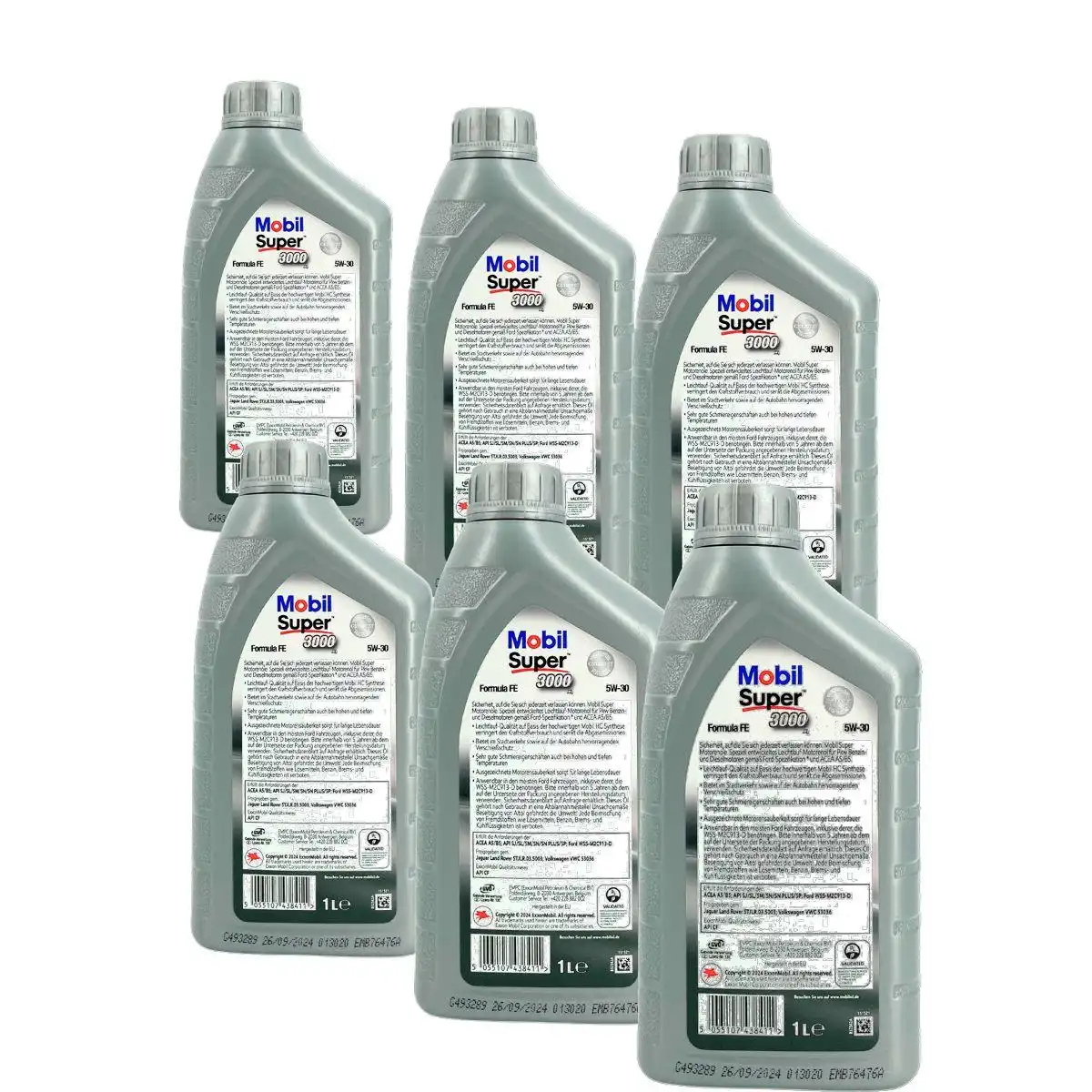 Mobil Super 3000 X1 Formula FE 5W-30 6x1 Liter