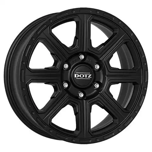 DOTZ KALAHARI BLACK schwarz matt 8.0Jx17 6x139.7 ET30