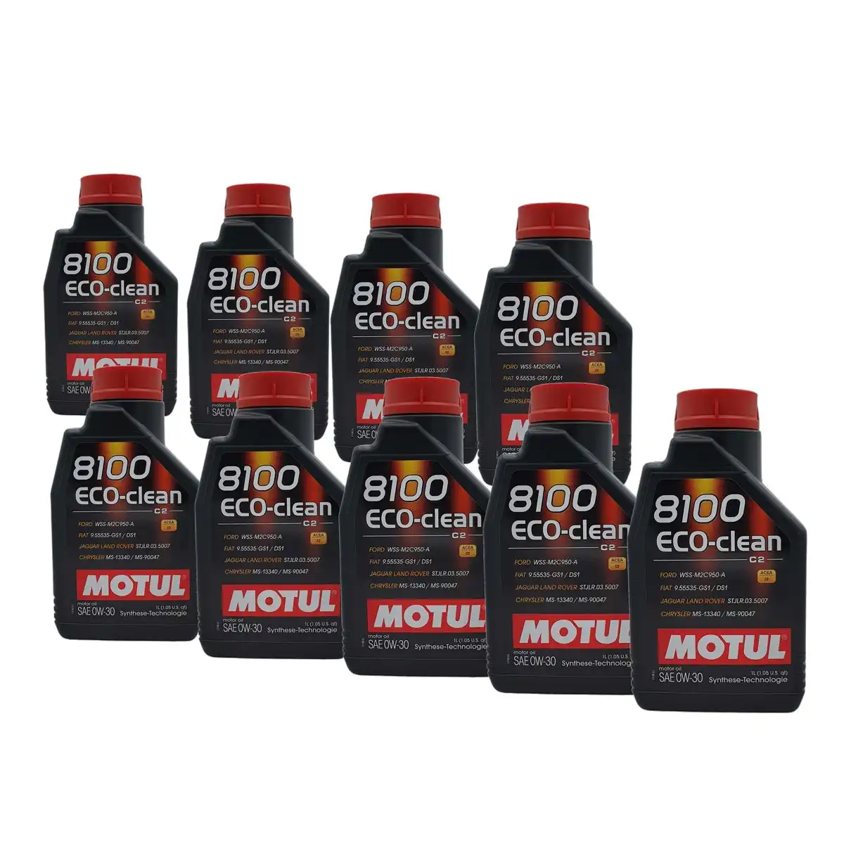 Motul 8100 Eco-clean 0W-30 9x1 Liter