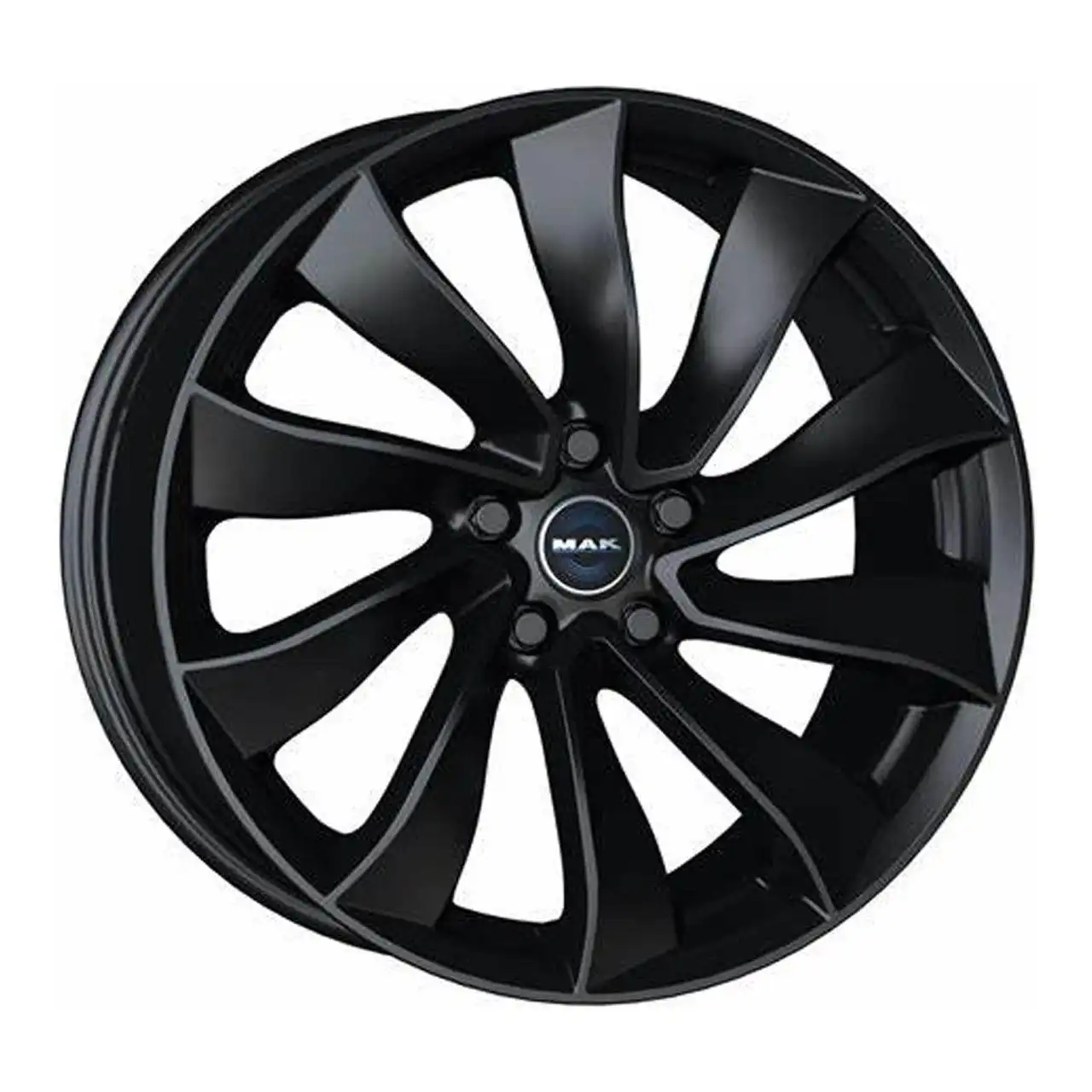 MAK SOLAR matt black 9.5Jx19 5x114 ET45
