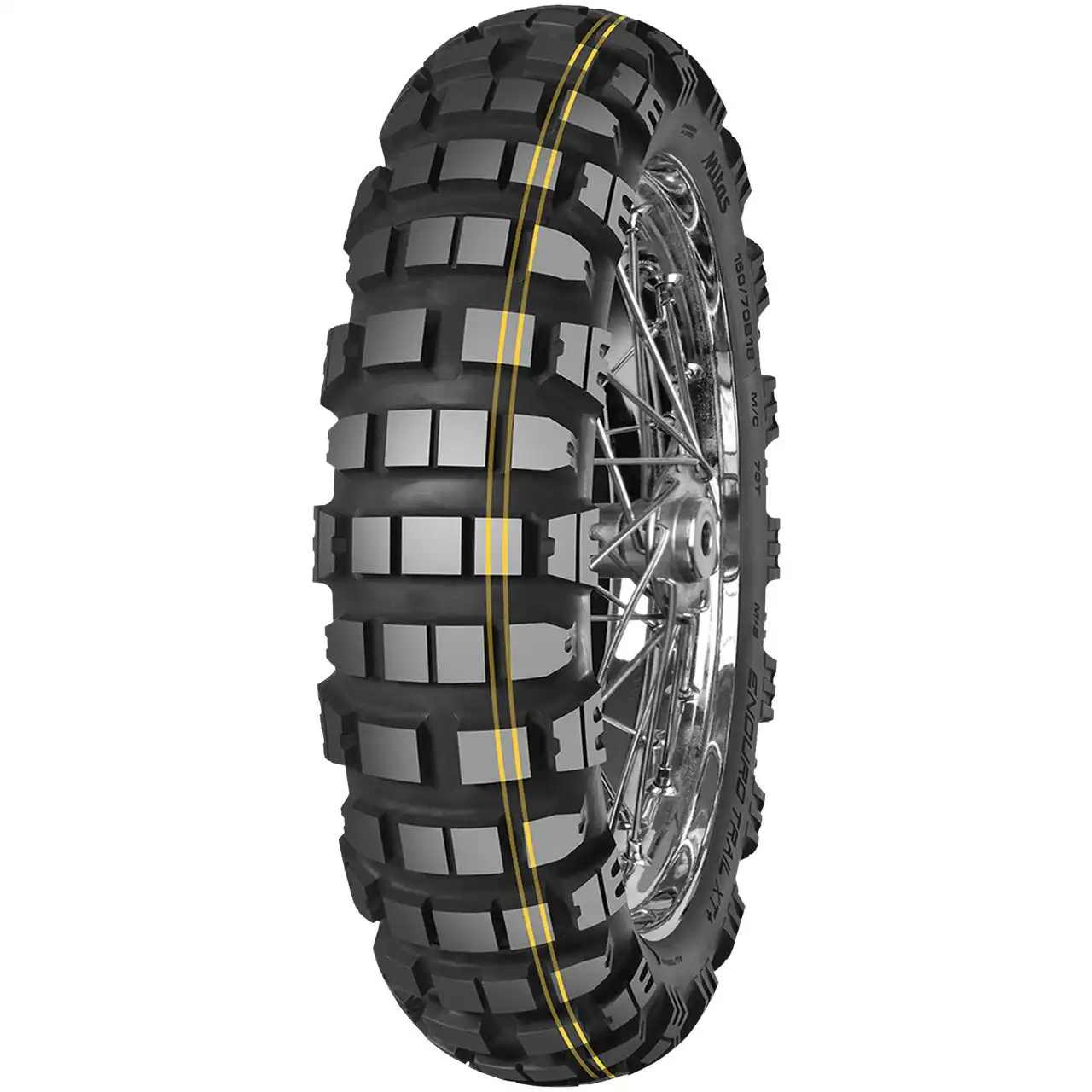 MITAS 90/90 B 21 M/C TL/TT 54T ENDURO TRAIL XT+ DAKAR (2xYELLOW) M+S (3.00B21) (IND)