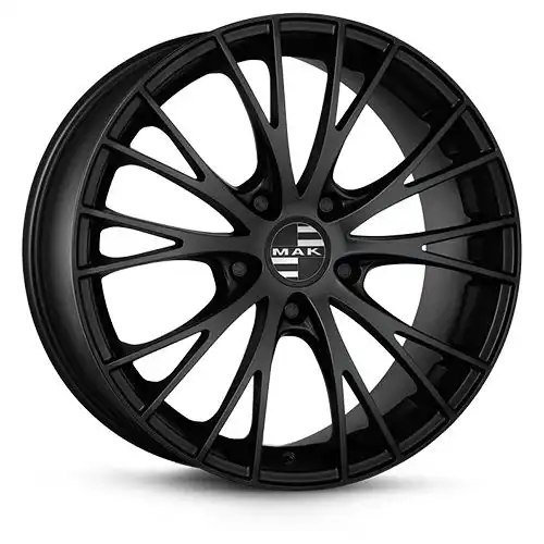 Mak Rennen Matt Black 9.0Jx19 5x114.3 ET45