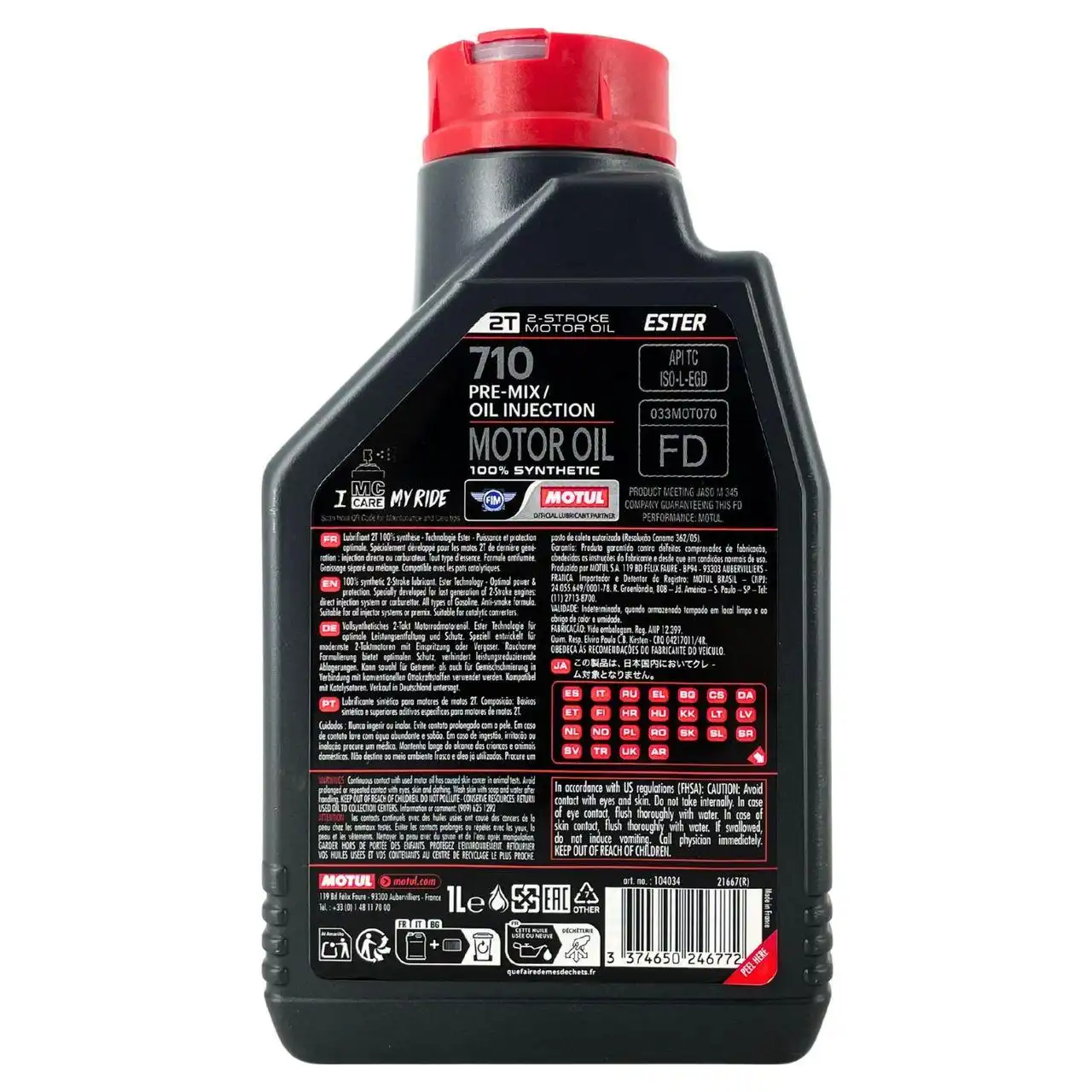 Motul 710 2T 1 Liter