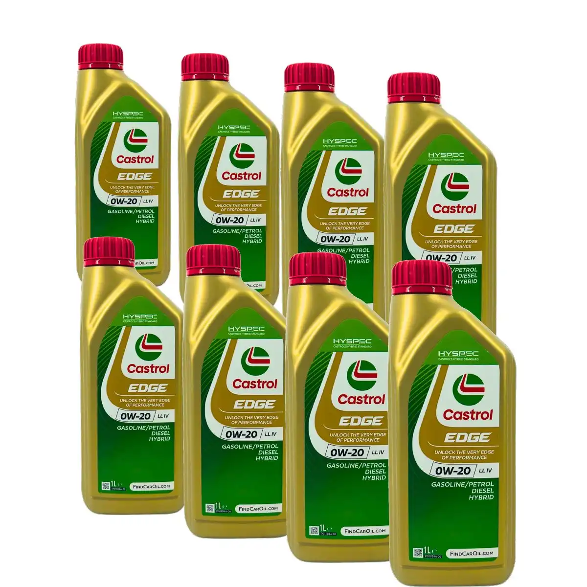 Castrol Edge 0W-20 LL IV 8x1 Liter