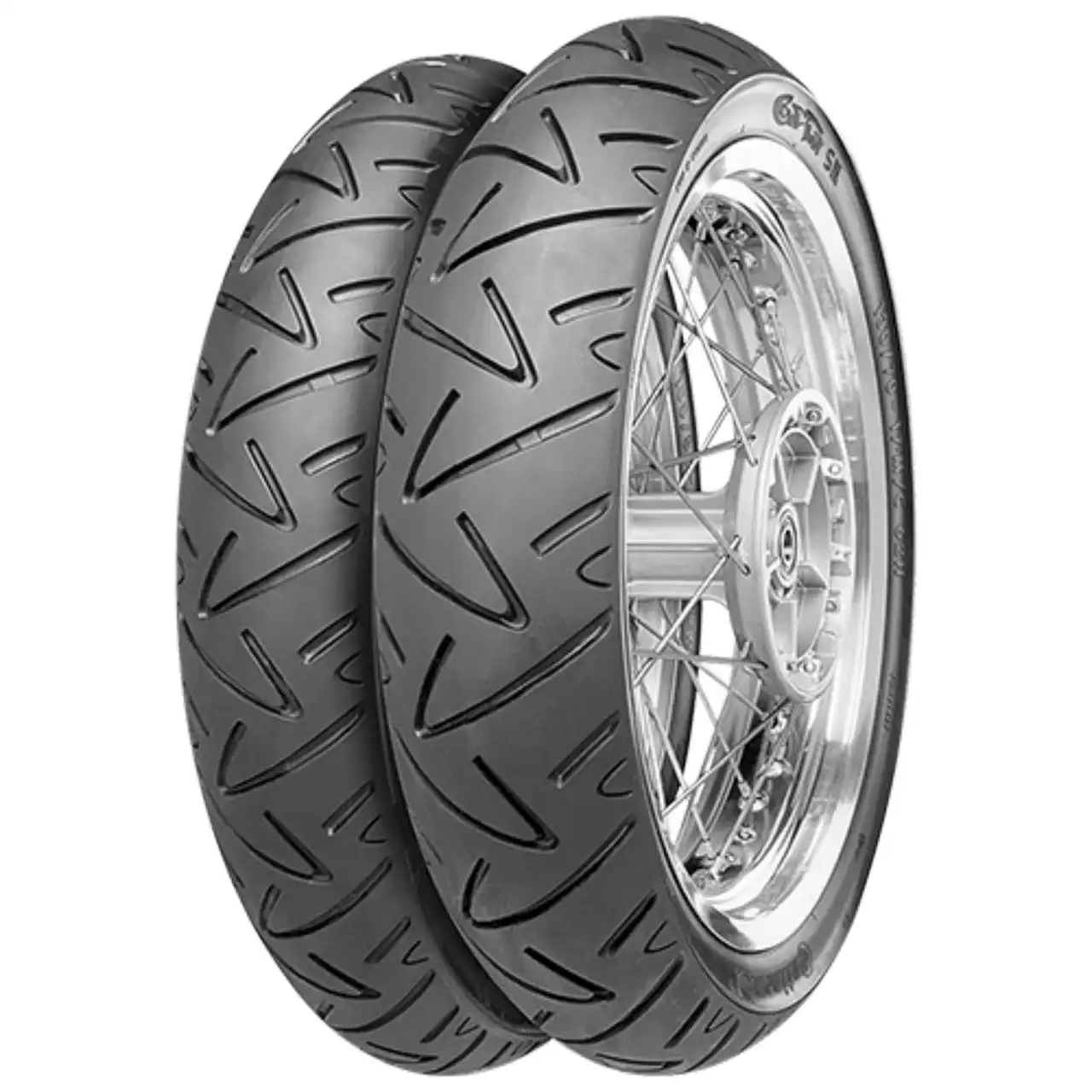 CONTINENTAL 100/80 - 17 M/C TL/TT 52H CONTITWIST SPORT SM
