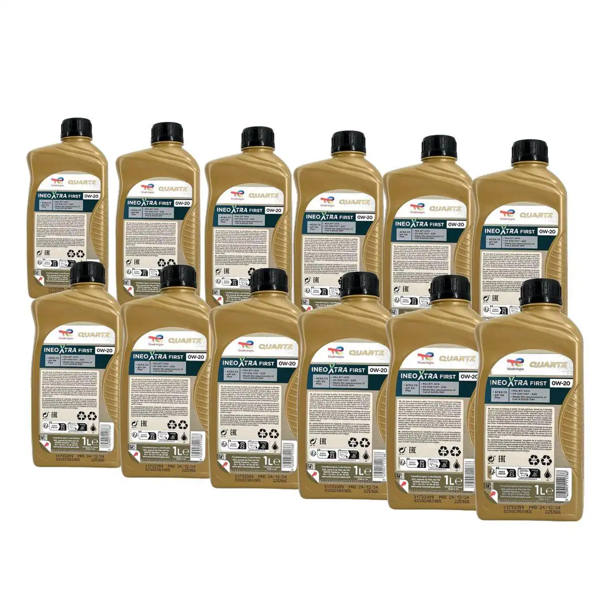 Total Quartz Ineo Xtra First 0W-20 12x1 Liter