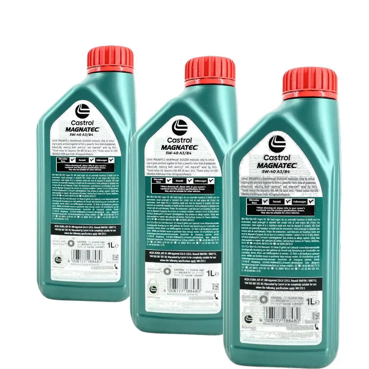 Castrol Magnatec 5W-40 A3/B4 3x1 Liter