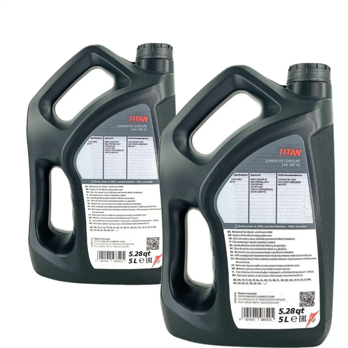 Fuchs Titan Supersyn Longlife 5W-40 2x5 Liter