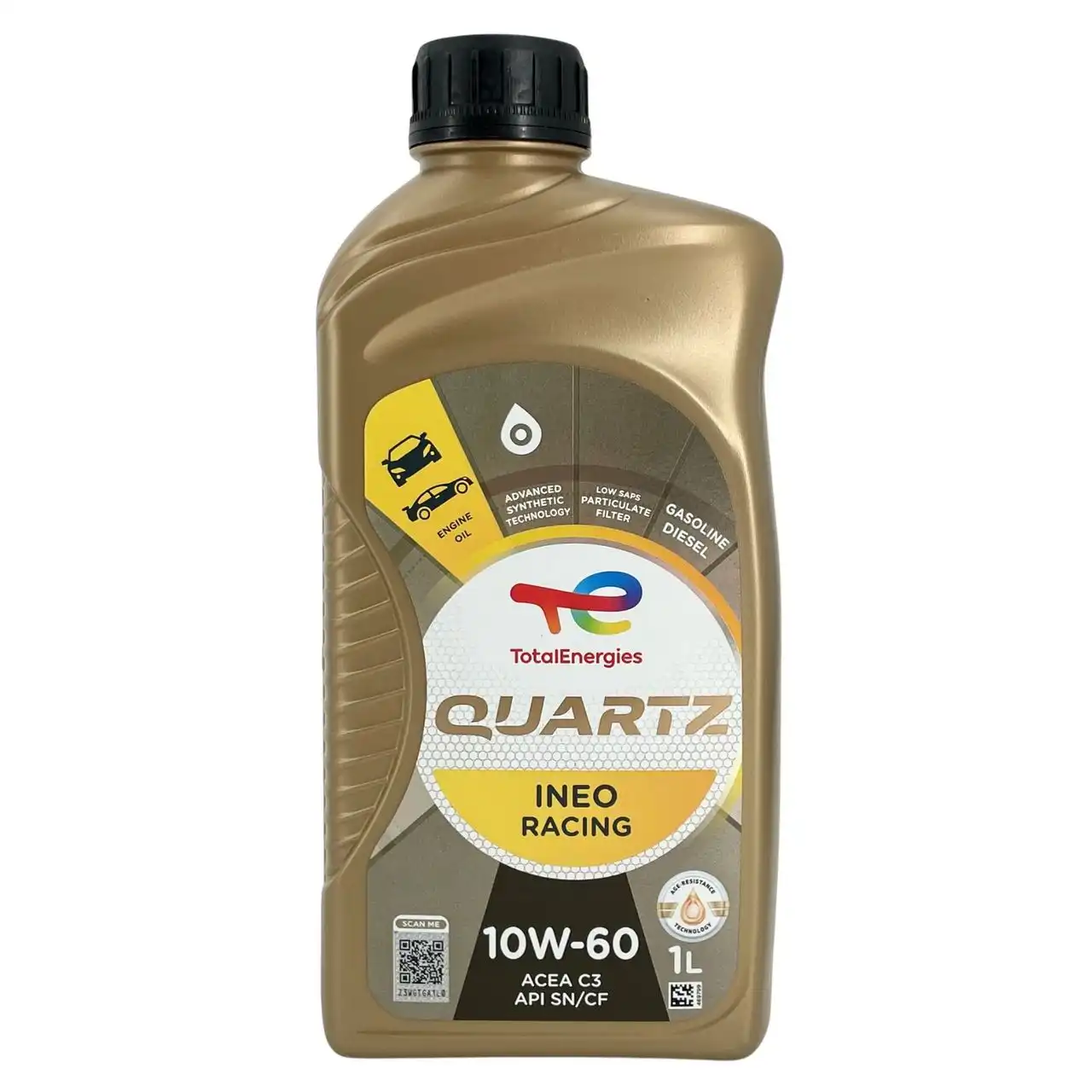 Total Quartz Ineo Racing 10W-60 1 Liter