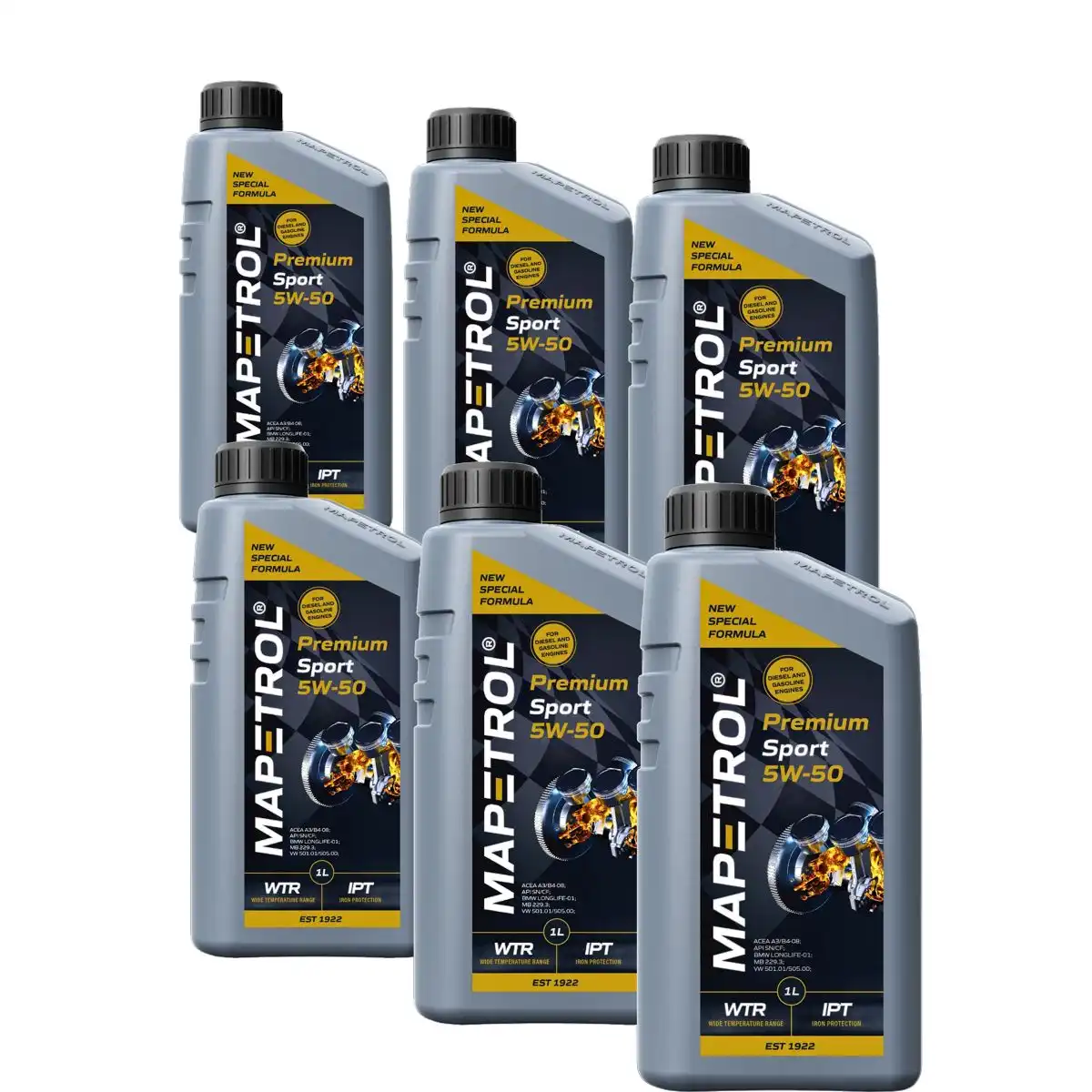 Mapetrol Premium Sport 5W-50 6x1 Liter