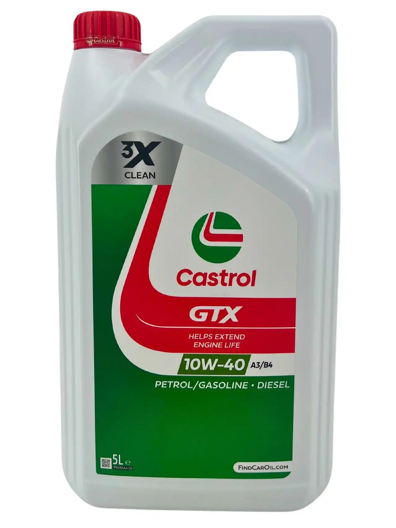 Castrol GTX 10W-40 A3/B4 5 Liter
