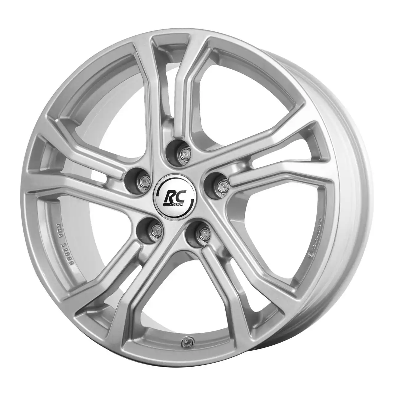 RC-DESIGN RC TDG2 kristallsilber (ks) 7.5Jx17 5x114 ET40