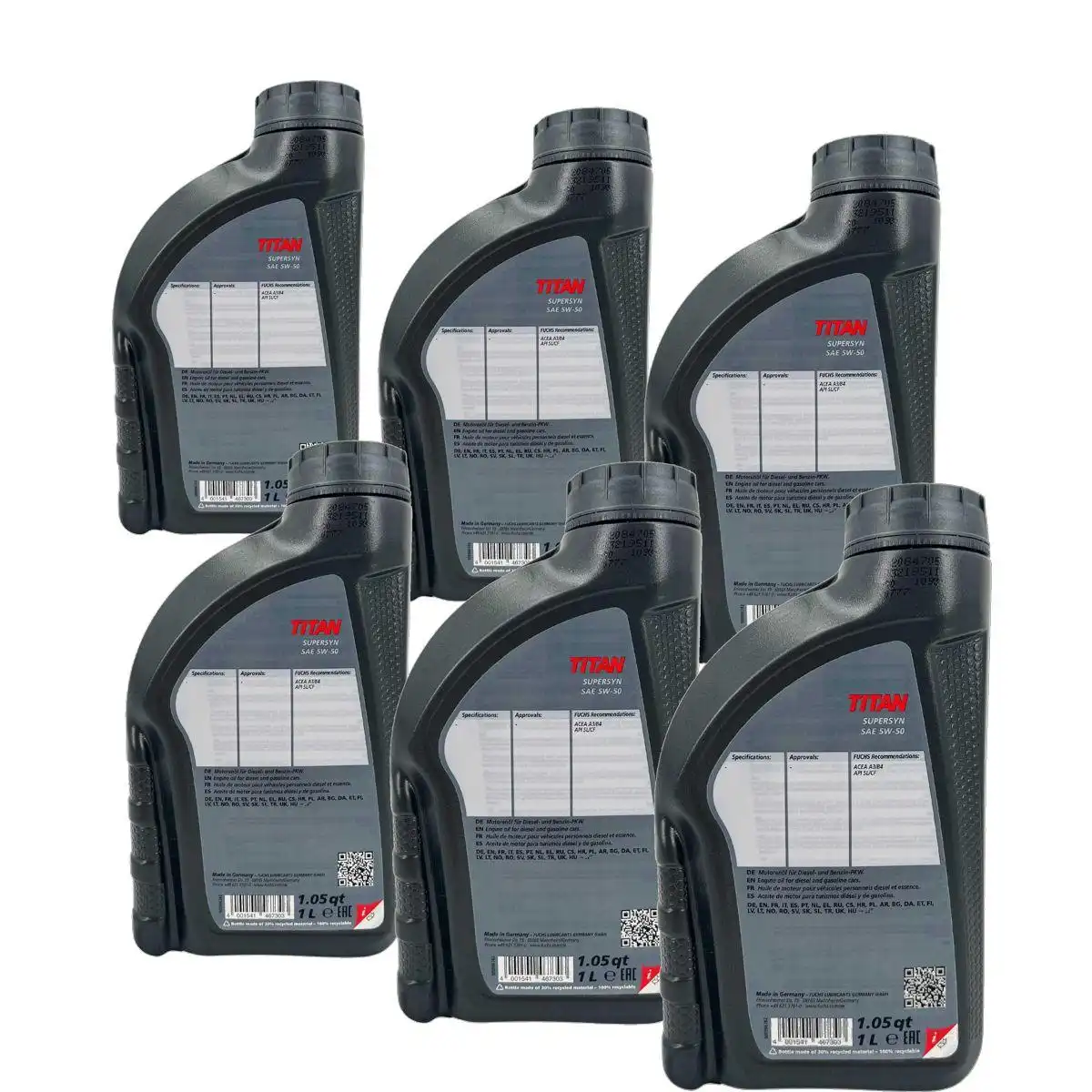 Fuchs Titan Supersyn 5W-50 6x1 Liter