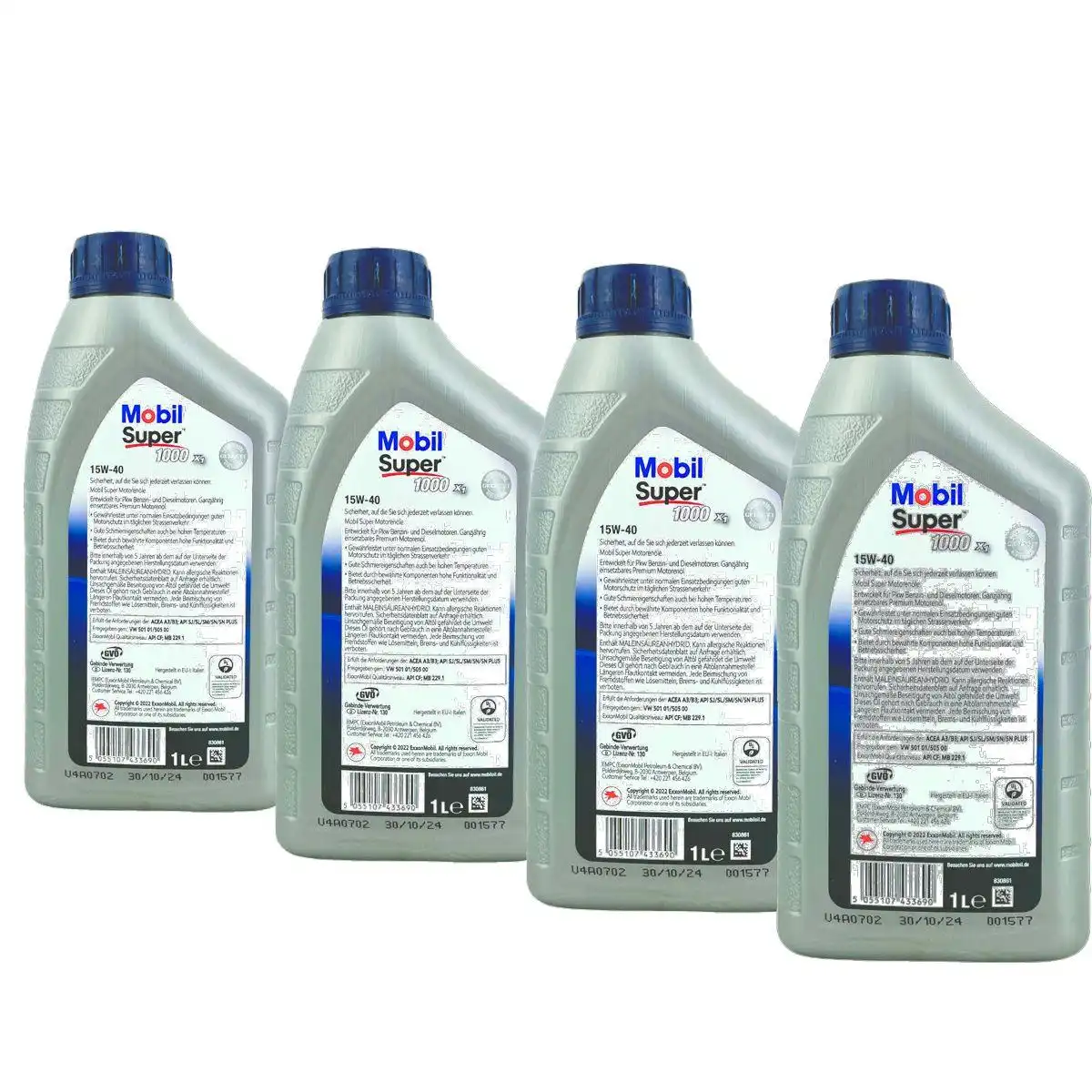 Mobil Super 1000 X1 15W-40 4x1 Liter