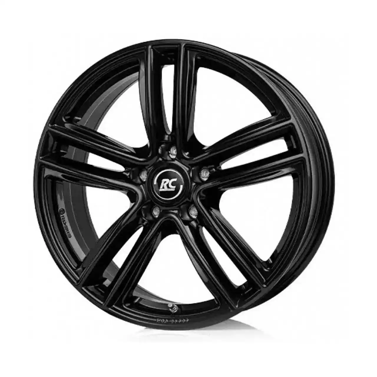 RC-DESIGN RC27 schwarz glanz (sg) 7.5Jx17 5x108 ET55