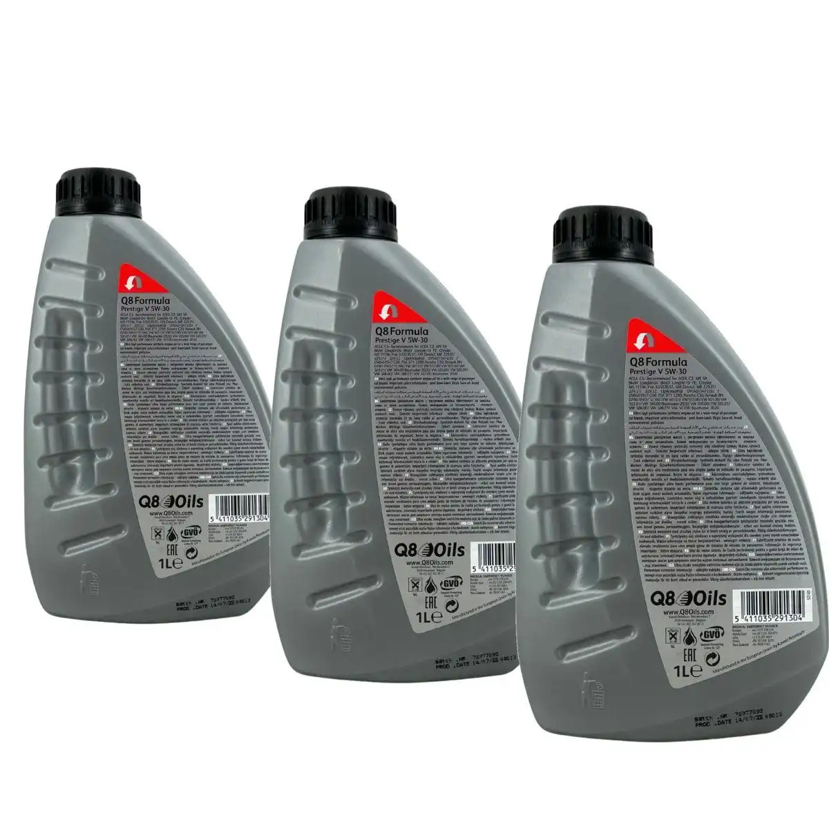 Q8 Formula Prestige V 5W-30 3x1 Liter