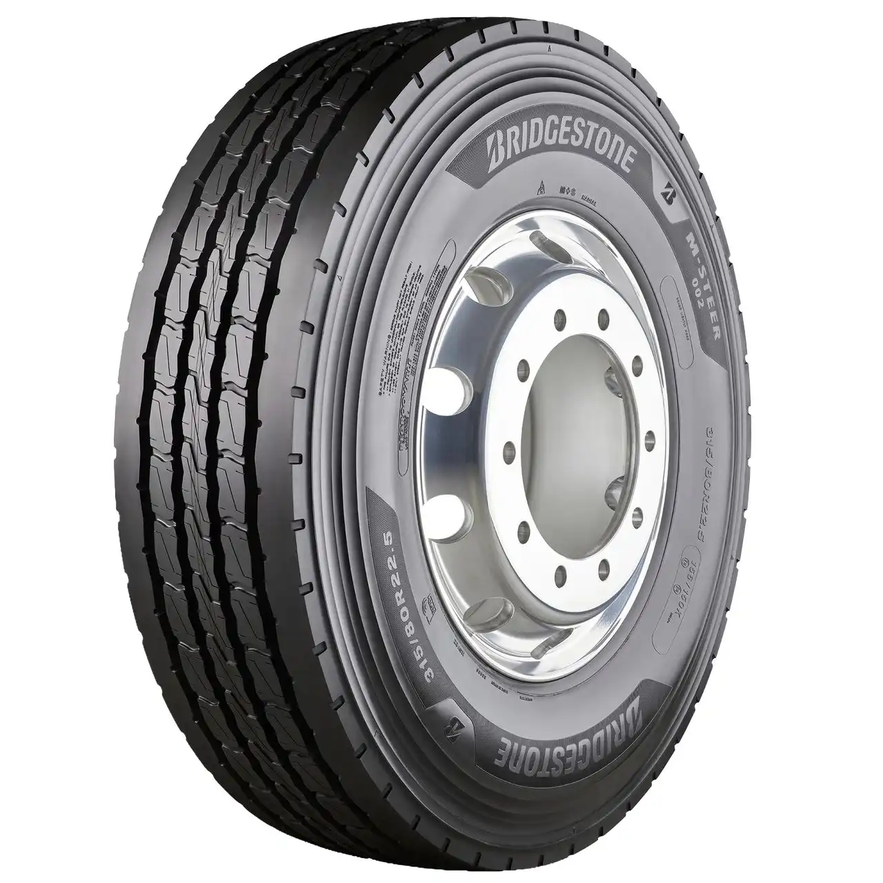 BRIDGESTONE 315/80 R 22.5 TL 156/150K M-STEER 002 M+S 3PMSF RFID
