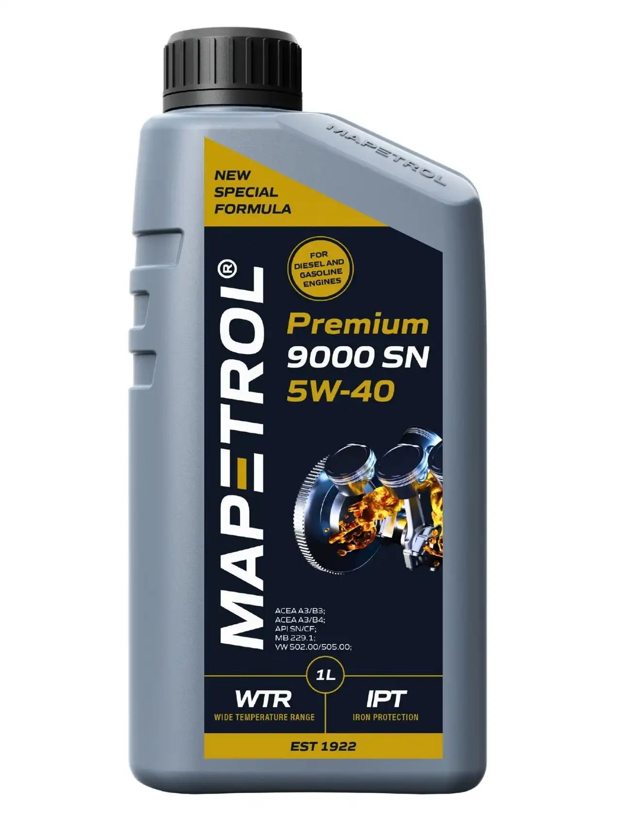 Mapetrol Premium 9000 SN 5W-40 1 Liter